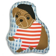 Mini cushion - Parisian dog Mini cushion - Parisian dog